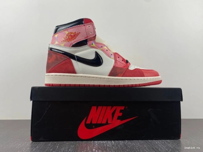 Chep Onekick 1 SPIDER-VERSE THE JORDAN HIGH ACROSS SPIDER-MAN DV1748-601 OG 0813